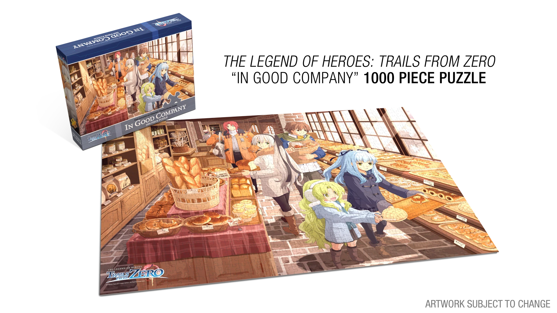 the legend of heroes trails from zero in good company 1000 piece puzzle